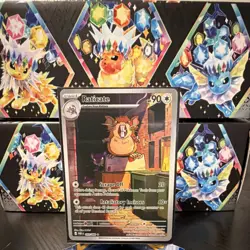 Pokemon TCG Raticate sv02 122/193 Stage 1 90 HP Regular Finish English Card - Image 1