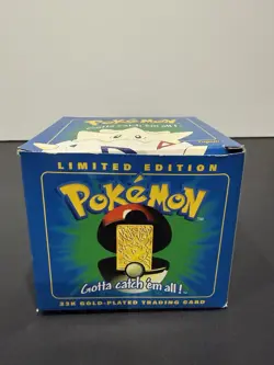 Pokemon Togepi 23K Gold Plated Trading Card Limited Edition w/ Box & COA - Image 1