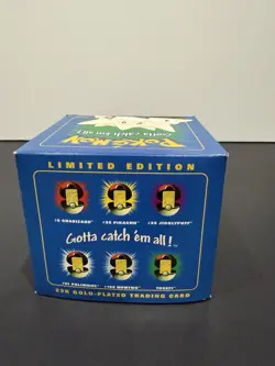 Pokemon Togepi 23K Gold Plated Trading Card Limited Edition w/ Box & COA - Image 3