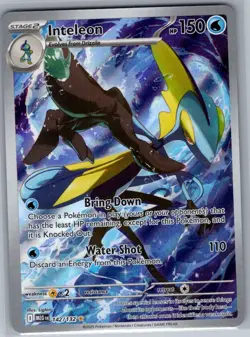 Inteleon 142/132 ME01: Mega Evolution - Pokemon Card - NM - Image 1