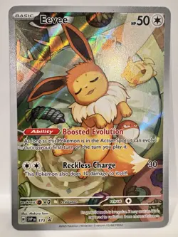Eevee SVP 173 Prismatic Evolutions Black Star Promo Pokemon TCG NM/M - Image 1