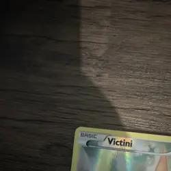 Victini Black Star Promo Holo XY117 XY 70 HP Victory Ball Pokemon Card - Image 3