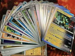 50 HOLO RARE/Reverse Holo Pokemon Cards TCG Random Modern Bulk Lot - Image 1