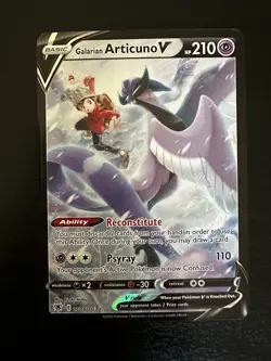 Pokemon TCG Galarian Articuno V Astral Radiance Trainer Gallery TG16/TG30 Mint - Image 1