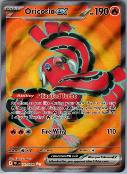 Oricorio ex 110/094 ME02: Phantasmal Flames - Pokemon Card - NM - Image 1