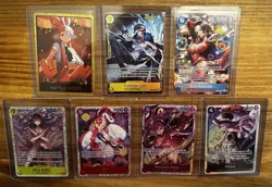 One Piece EB-03 SR/AA Card Lot - Image 1