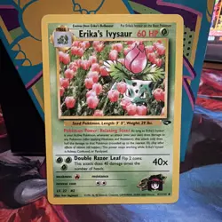 Pokemon TCG Erika's Ivysaur Gym Challenge Card 41/132 - Image 1