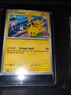 Pikachu SVP190 Promo Card World Championships 2024 Sealed - Image 1