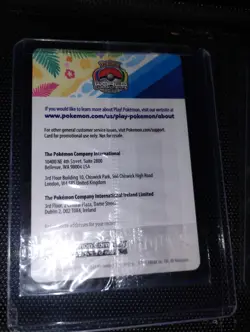 Pikachu SVP190 Promo Card World Championships 2024 Sealed - Image 2