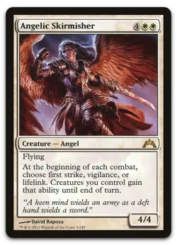 Angelic Skirmisher #3 (NM) Gatecrash GTC Magic MTG - Image 1