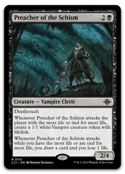 Preacher of the Schism #113 (NM) Lost Caverns of Ixalan LCI Magic MTG - Image 1