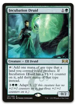Incubation Druid #131 (LP) Ravnica Allegiance RNA Magic MTG - Image 1