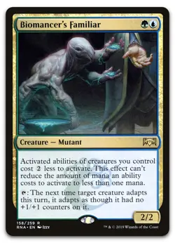 Biomancer's Familiar #158 (LP) Ravnica Allegiance RNA Magic MTG - Image 1