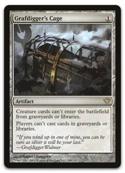 Grafdigger's Cage #149 (LP) Dark Ascension DKA Magic MTG - Image 1