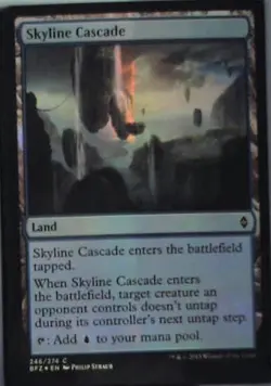 Skyline Cascade - Battle for Zendikar: #246, Magic: The Gathering - Foil Lp C255 - Image 1