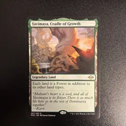 Yavimaya, Cradle of Growth Modern Horizons 2 Regular - Image 1