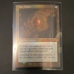 Mox Amber - Retro Frame - foil; MTG Magic: The Gathering - Image 1
