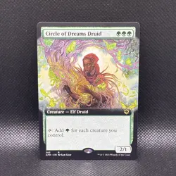 Circle of Dreams Druid - Extended Art Forgotten Realms - MTG AFR NM - Image 1
