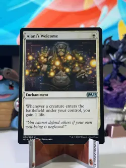 Ajani's Welcome #6 (NM) Core Set 2019 M19 Magic MTG - Image 1
