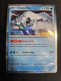 Surging Sparks Prerelease Pokemon TCG Promo Deck Chien-Pao - Brand New Sealed - Image 2