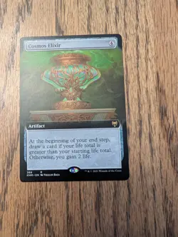 Cosmos Elixir (Extended Art) #368 (NM) Kaldheim KHM Magic MTG - Image 1