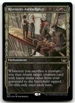Riveteers Ascendancy (Showcase) #330 (Foil) NM Streets New Capenna SNC Magic MTG - Image 1