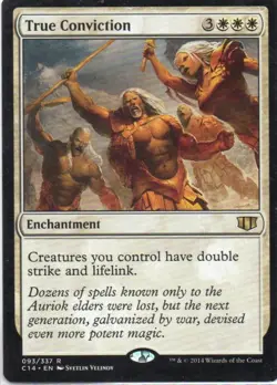 MTG: Commander 2014: True Conviction: Lightly Played Condition - Image 1