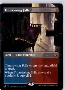Thundering Falls (Borderless) Murders at Karlov Manor Regular NM R 0331 - Image 1