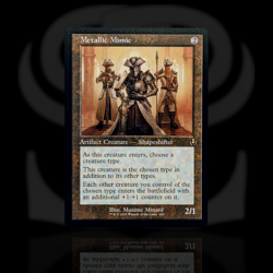 Metallic Mimic •Retro Frame• Artifact Creature - Shapeshifter • Innistrad Remast - Image 1