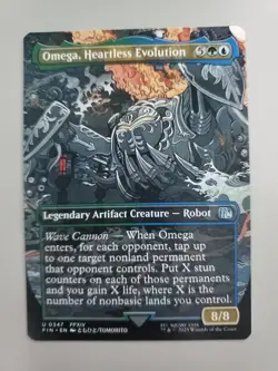 MTG Omega, Heartless Evolution Final Fantasy Borderless Uncommon - Image 1