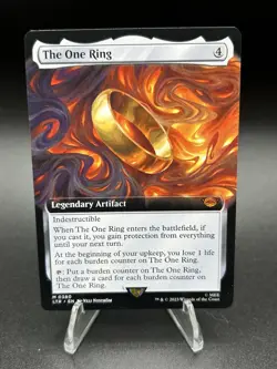 MTG The One Ring (Extended Art) Normal Universes Beyond: the Lord of the Rings - Image 1