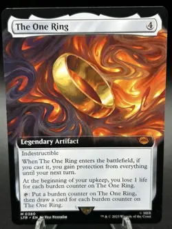 MTG The One Ring (Extended Art) Normal Universes Beyond: the Lord of the Rings - Image 3