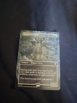 Grand Abolisher (Borderless) Commander Masters Regular - Image 1
