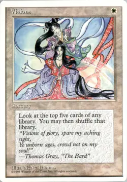 Visions Fourth Edition 4ED Normal NM - Image 1