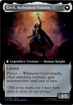 Cecil, Dark Knight (Extended Art) FINAL FANTASY FIN Foil NM - Image 2