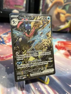 Greninja ex SVP 132 - NM condition - Pokemon SV Shrouded Fable Black Star Promo - Image 2