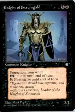 Knight of Stromgald Ice Age ICE Normal NM - Image 1