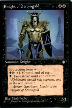 Knight of Stromgald Ice Age ICE Normal NM - Image 1