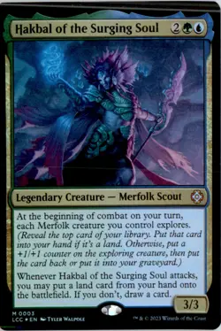 Hakbal of the Surging Soul Commander: The Lost Caverns of Ixalan LCC Foil NM - Image 1