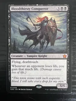 Bloodthirsty Conqueror - Foundations (FDN) - EN - M 0058 - Image 1