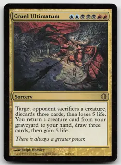 MTG Cruel Ultimatum R Shards of Alara 164 LP - Image 1