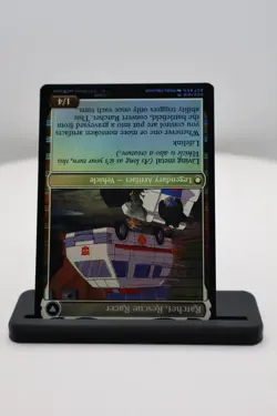 1x Ratchet, Field Medic NM M FOIL Transformers (BOT) MTG Magic the Gathering - Image 2