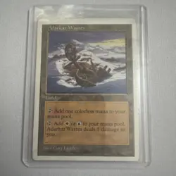 MTG Adarkar Wastes 5th Edition Moderate Play Regular Vintage Old School Magic - Image 1