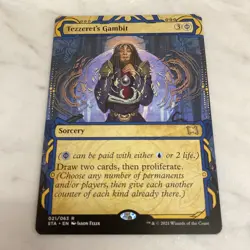 Tezzeret's Gambit [Strixhaven Mystical Archive] Magic MTG 021/063 Regular Rare - Image 1