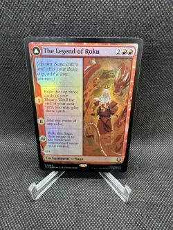 The Legend Of Roku Avatar Roku Foil Avatar Last Airbender TLA MTG Magic Mythic - Image 1