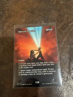 MtG: Force of Negation (Borderless) Avatar: The Last Airbender: Regular - Image 1