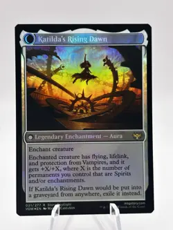 Katilda, Dawnhart Martyr 022/277 Foil Innistrad: Crimson Vow VOW MTG NM - Image 2