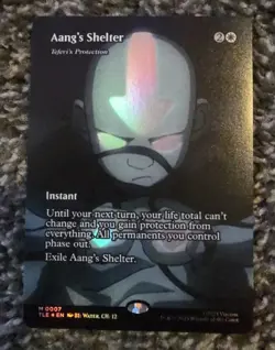 Aang's Shelter, Teferi's FOIL (Borderless) - Avatar Last Airbender - MTG 0007 - Image 1