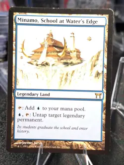 Minamo, School at Water's Edge Champions of Kamigawa Rare Magic MTG - Image 1