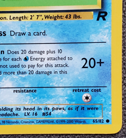 1st Edition Psyduck - Team Rocket - #65/82 - Vintage Pokemon Card 2000 WOTC - Image 4